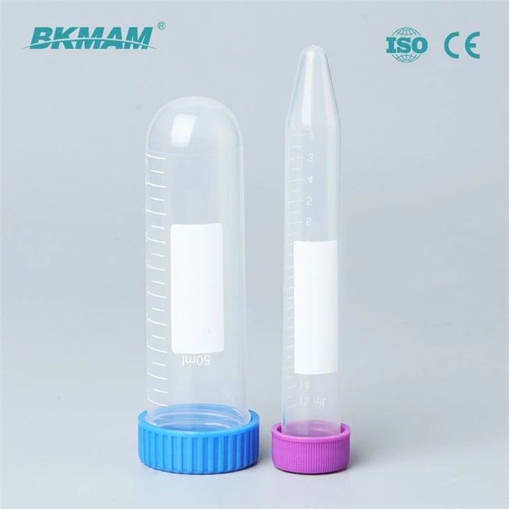 graduated plastic tube